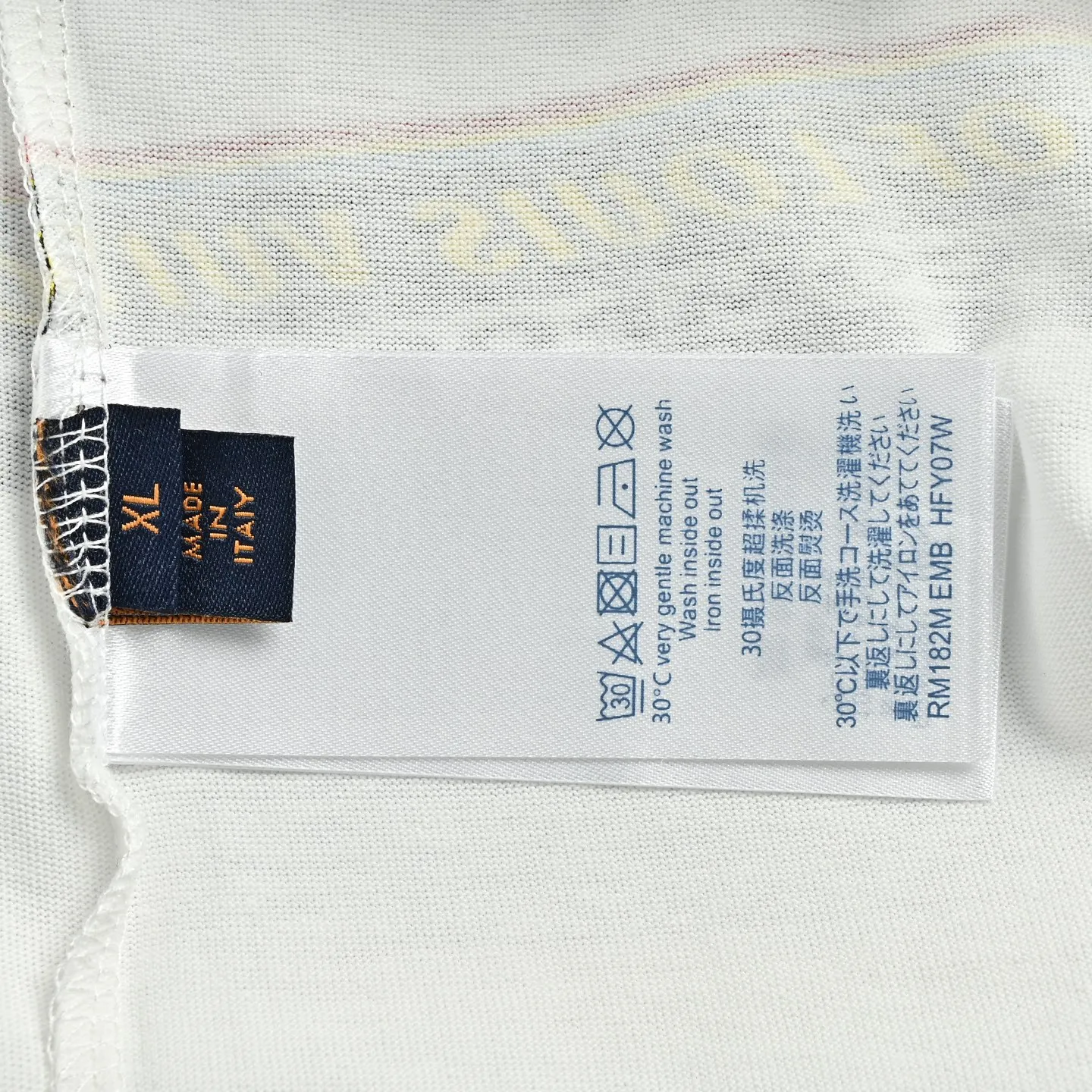 Louis Vuitton/Louis Vuitton front and back musician direct-print printed short-sleeves